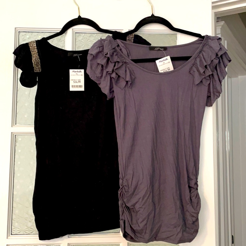 NWT B’Leev Black tank & Gray Tee. Size small.